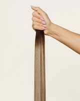 Rooted Ashy Blonde and Dark Dimensional  Hair Extensions